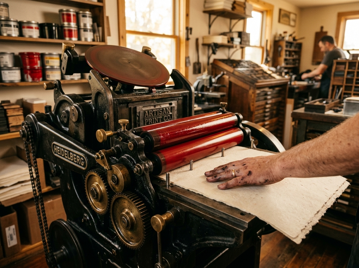 Studio Platen Press Printing